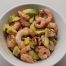 INSALATA GAMBERI AVOCADO E NOCI