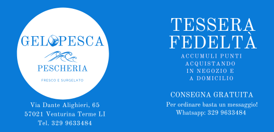 Tessera punti Gelopesca Pescheria Venturina Terme (1)